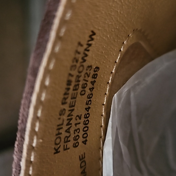 *NWT* Sonoma Frannee Ankle Boots 8.5 Wide - Picture 9 of 10